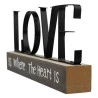 Enfeite Love L'Hermitage Adorno Em Metal