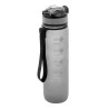 Garrafa Lyor Para Água Com Marcadores Cinza 1L 