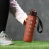 Garrafa Para Água Lyor Em Policarbonato Vinho 1L
