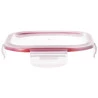 Pote Hermetico Dynasty Retangular Em Vidro Com Tampa 1520ml