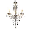 Lustre Avant Baronesa Vidro Transparente 3xe14