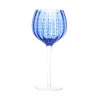 Conjunto 2 Tacas P/ Vinho Wolff Vidro Orquidea Azul 450ml