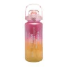 Conjunto 3 Garrafas Wolff Squeeze Degrade Cintilante Rosa