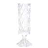 Vaso Lyor C/pé de Cristal de Chumbo Deli Diamond 12,5x41cm