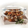 Terrina Marinex Red Pequena Com Tampa Vidro 16455715n