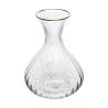 Decanter Wolff Cristal Ecológico C/Fio de Ouro Optic 1,5l
