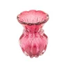 Vaso Wolff de Vidro Italy Rosa 7,5cm x 12cm