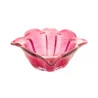 Centro de Mesa Wolff Decorativo de Vidro Italy Rosa 18x9Cm