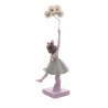 Figura Decorativa Wolff de Resina Boneca C/baloes 10x32cm