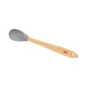 Conjunto Lyor 3 Utensílios Silicone C/ Cabo de Bambu Cinza