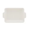 Refratário Lyor Porcelana C/alça Basic Branco 28x16,5x5cm