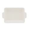 Refratário Lyor Porcelana C/alça Basic Branco 34x20,5x5cm 