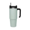 Caneca Wolff Térmica Parede Dupla e Canudo Verde 890ml 