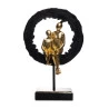 Figura Decorativa Wolff Resina Familia 20x8,5x31cm