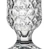 Vaso Angelica Com Pé Em Cristal Ecológico -