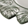 Sousplat Patinado Garden Leaf Lyor 35Cm Verde