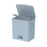 Lixeira De Pedal Ou Trium 20L Azul Glacial Fechado