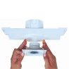 Caixa De Passagem Plasled 2X1 Spot Par 20-7W 1X33X10cm
