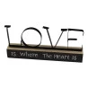 Enfeite Love L'Hermitage Adorno Em Metal