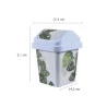 Lixeira Quadrada Astra Decorada 3,2L Botanica