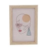 Porta Retrato Lyor De Mdf Areia 15x20Cm 