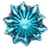 Centro De Mesa Decorativo Lyor Italy Azul E Rose