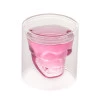 Conjunto 2 Copos P/cha Lyor Dupla Parede Vidro Skull 154ml