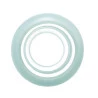 Vaso de Vidro Wolff Gomos Menta 15cmx15cmx35cm