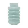Vaso de Vidro Wolff Gomos Menta 15cmx15cmx25cm