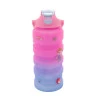 Garrafa Squeeze Lyor Wave Vermelha e Azul C/ Adesivos 2l