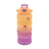 Garrafa Squeeze Lyor Wave Amarela e Roxa C/ Adesivos 2l