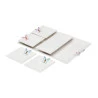 Conjunto 5 Petisqueiras Wolff Porcelana C/bandeja Borboletas