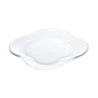 Conjunto Wolff 4 Pratos p/ Sobremesa de Vidro Butterfly 17cm