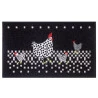 Jogo Cozinha 3 Pecas Uzoo 110x36/60x36cm Galinha Pt/Br