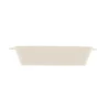 Refratário Lyor Porcelana C/alça Basic Branco 23,5x14,5x5cm
