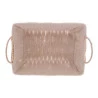 Cesta Wolff C/alca Retangular C/forro Em Tecido 31x19x12cm
