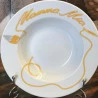 Jogo de 5 Peçs L'hermitage Mamma Mia p/ Massa Em Porcelana