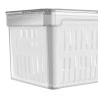 Organizador Clear Fresh Com Cesto 5 Litros Ou Natural
