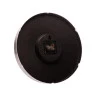 Relógio de Parede Wolff Em Plástico Preto 30,5x4cm 