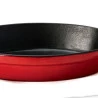 Assadeira Brinox Oval Sauté Vermelha 24x17,2x4,5 1l 