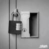 Cadeado Segredo Stam 25mm Preto Fosco