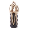 Figura Decorativa Wolff de Resina Casal Sentado 61510