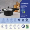 Panela de Pressão Tramontina 6,0l 24cm Vancouver Alumínio