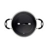 Caçarola Tramontina 28cm 6,4l Monaco Indução Pt Antiaderente 