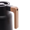 Garrafa Térmica De Plástico Lyor Organic 1L Preta 