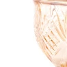 Potiche Decorativo Lyor Com Pé De Cristal 18,5X38,5Cm
