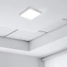 Painel Led 24W Lux Quadrado Sobrepor 3000K 