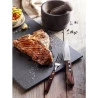 Jogo Churrasco Inox 12 Peças Polywood Castanho