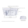 Caixa De Embutir Plasled Painel Led 18W
