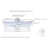 Caixa De Passagem Plasled Para Spot Mr 16 5W 8X33X10Cm